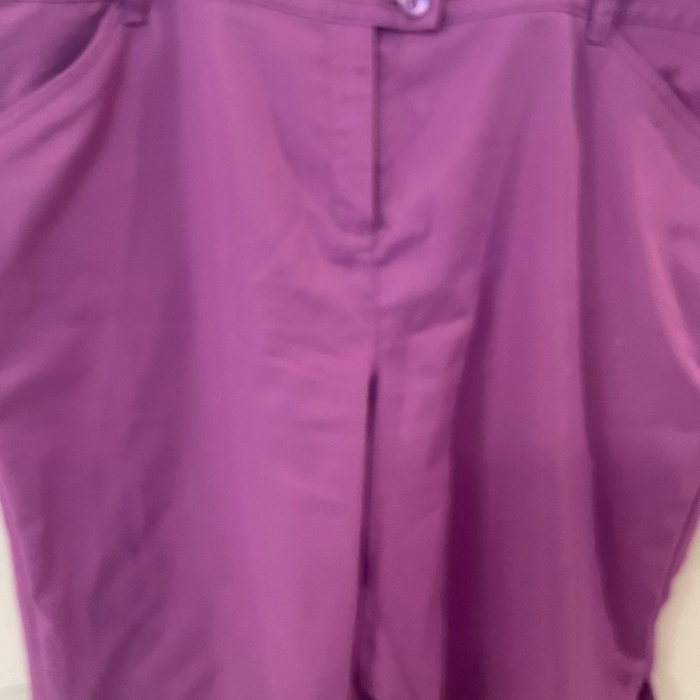 Purple Golf Shorts